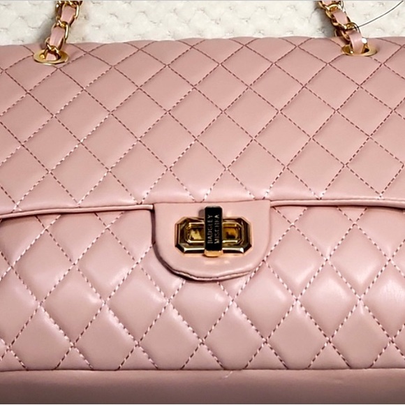 Badgley Mischka Vegan Leather Quilted Bag - Picture 2 of 9